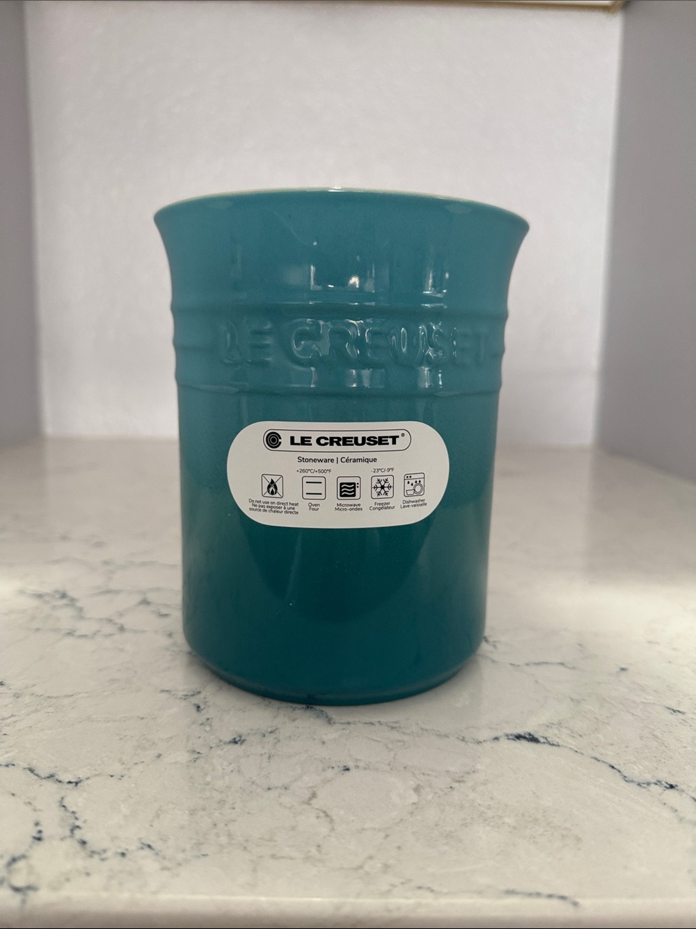 Le Creuset Caribbean Stoneware Utensil Holder